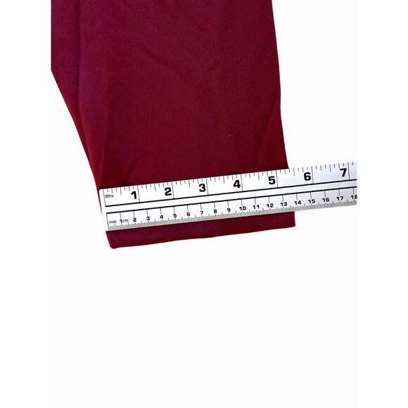 Nike - Men's Dri-Fit Long Sleeve T-Shirt - Burgundy - Extra Large - Picture 7 of 12